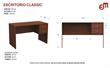 Escritorio MOSCONI 56874CLASSIC 116×75×60 cm Blanco 